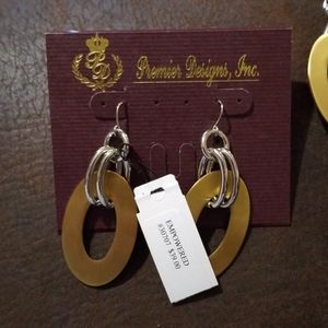 Empowered necklace, bracelet and earring set.